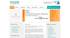 Desktop Screenshot of hexagondesign.net